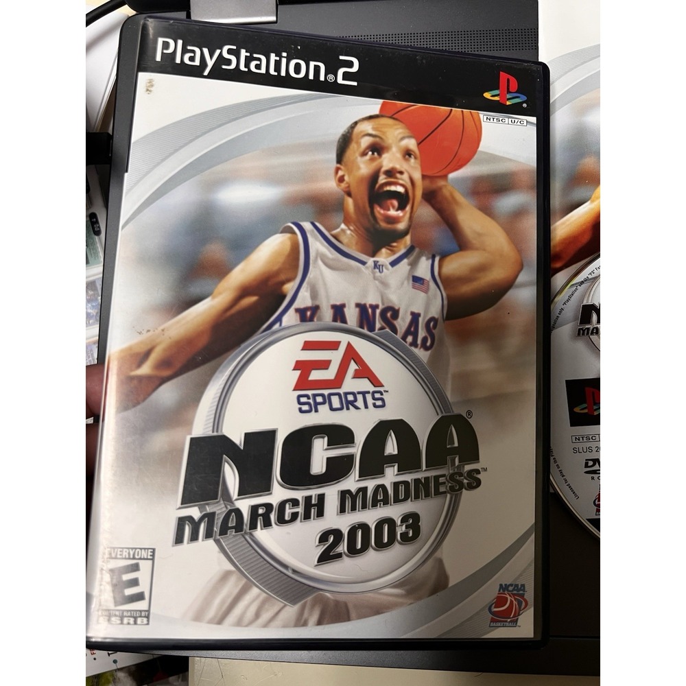 NCAA March‎ Madness 2003 Sony PlayStation 2 PS2 EA Sports Complete CIB